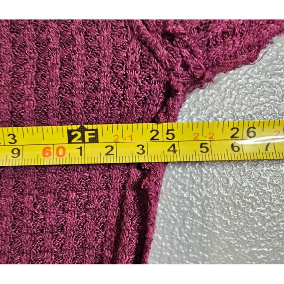 Free People Women XS Oversized North Shore Thermal Tunic Top‎ - Picture 7 of 11